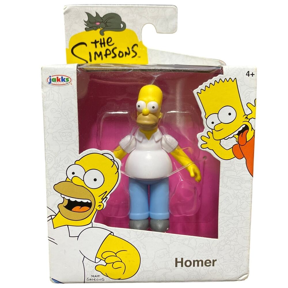 The Simpsons Homer Simpson‎ Figure Jakks Pacific 2014 New in Box